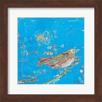 Birds of a Feather v2 Blue Fine Art Print