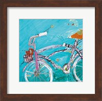 Ride Blue Pink Fine Art Print
