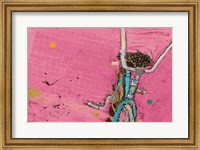 Perky Ts Pink Aqua Crop Fine Art Print