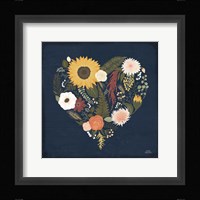 Autumn Romance X Framed Print