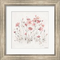 Wildflowers II Pink Fine Art Print