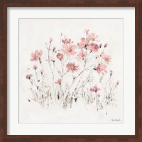 Wildflowers II Pink Fine Art Print