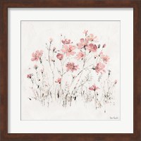 Wildflowers II Pink Fine Art Print