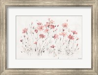 Wildflowers I Pink Fine Art Print