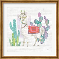 Lovely Llamas V Fine Art Print