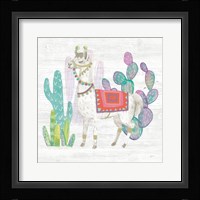 Lovely Llamas V Framed Print