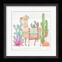 Lovely Llamas IV Framed Print