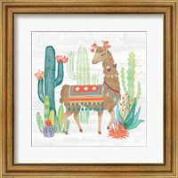 Lovely Llamas III Fine Art Print