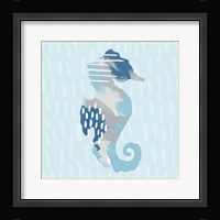 Coastal Cool I Framed Print