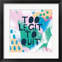 Bright Inspiration III Framed Print