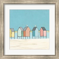 Cabanas II Pastel Fine Art Print