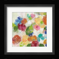 Hydrangea Bouquet I Square I Framed Print