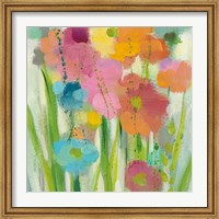 Longstem Bouquet I Square II Fine Art Print