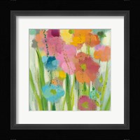 Longstem Bouquet I Square II Framed Print