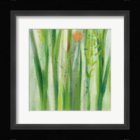 Longstem Bouquet I Square III Framed Print