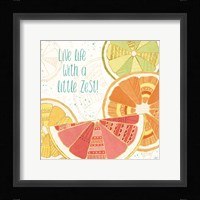 Citrus Splash II Framed Print