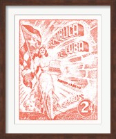 Cuba Stamp XXI Bright Fine Art Print