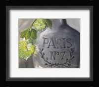 Vase Paris Framed Print