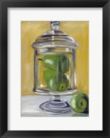 Jar Of Pears Fine Art Print