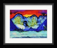 Mountain Glow Fine Art Print