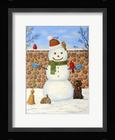 Snowman Fine Art Print