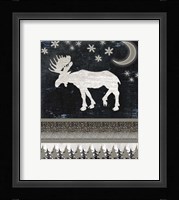 Good Night Moose V1 2 Framed Print