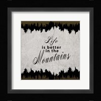 Rustic Lodge Collection Sign V2 Fine Art Print