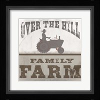 Farm Family 2 Framed Print