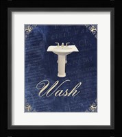 Beloved Bath Blue 2 Fine Art Print