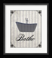 Beloved Bath Grey 1 Fine Art Print