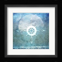 Sailor Away Compass Framed Print