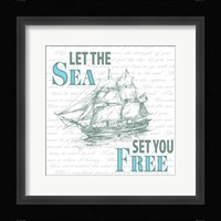 Sailor Away Sign 1 Framed Print