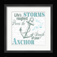 Sailor Away Sign 2 Framed Print
