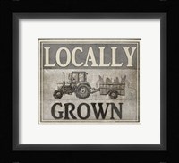 Locally Grown Tractor Fine Art Print