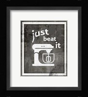 Farm Sign Beat it Fine Art Print