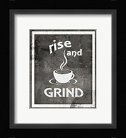 Farm Sign Rise And Grind Fine Art Print