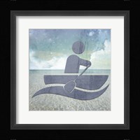 Beach Signs Boating3 Fine Art Print