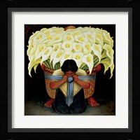 El Vendedor de Alcatraces Framed Print