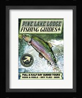 Pine Lake Lodge Fine Art Print