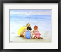 3 Lil Maids Fine Art Print