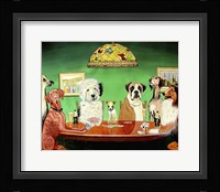 Dogs Playing Poker Fine Art Print