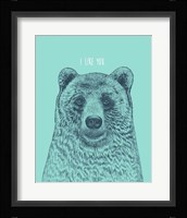I Like You Bear Fine Art Print