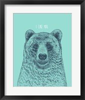 I Like You Bear Fine Art Print