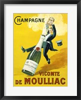 Champagne Vicomte De Moulliac Fine Art Print