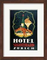 Hotel Zurich Fine Art Print