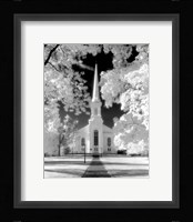 Westfield Church Infrared Framed Print