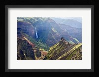 Kauai Waimea Canyon Waipoo Falls Fine Art Print