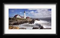 Portland Head Light Framed Print