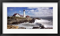 Portland Head Light Framed Print