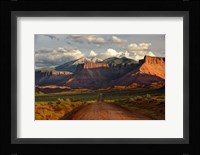 Rt 128 Vastle Valley Framed Print